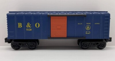 K-Line K-5120 Box Car With Plastic Chassis Baltimore & Ohio B&O O Gauge ...