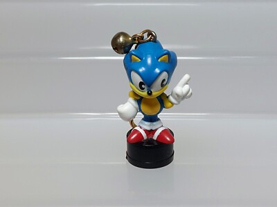 Sonic the Hedgehog Mini Stamper Keychain Figure SEGA 1991 Vintage