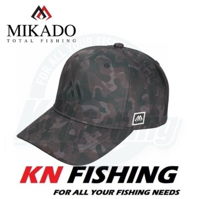 帽子 imozonsavingclothing MIKADO MIKADO BASEBALL CAP Black Camo Fishing Cap | eBay