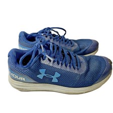 Under Armor 5 Youth Blue Sneakers Sports Activities Athletic