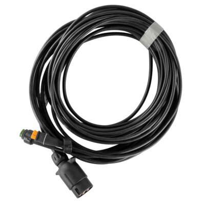 7-pin ASPÖCK cable set with plastic plug & bayonet connectors 4000 mm