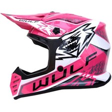 Wulfsport Cub Air-X Off Road Pro Kids Motocross Helmet Quad Bike ATV MX 22.06