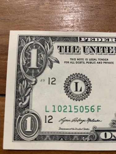 May 15 2016 Birthday/Anniversary 💵 One Dollar Note 10215056 - Picture 2 of 8
