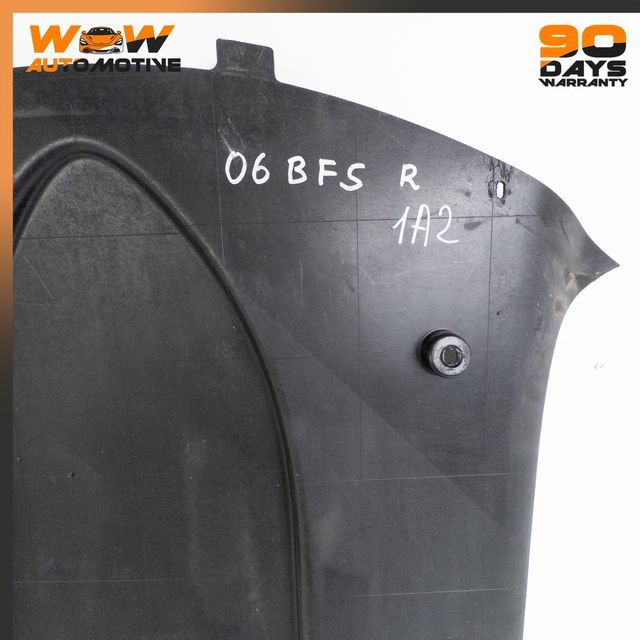 06-13 BENTLEY CONTINENTAL FLYING SPUR REAR UNDERBODY TRIM SPLASH GUARD BLACK OEM