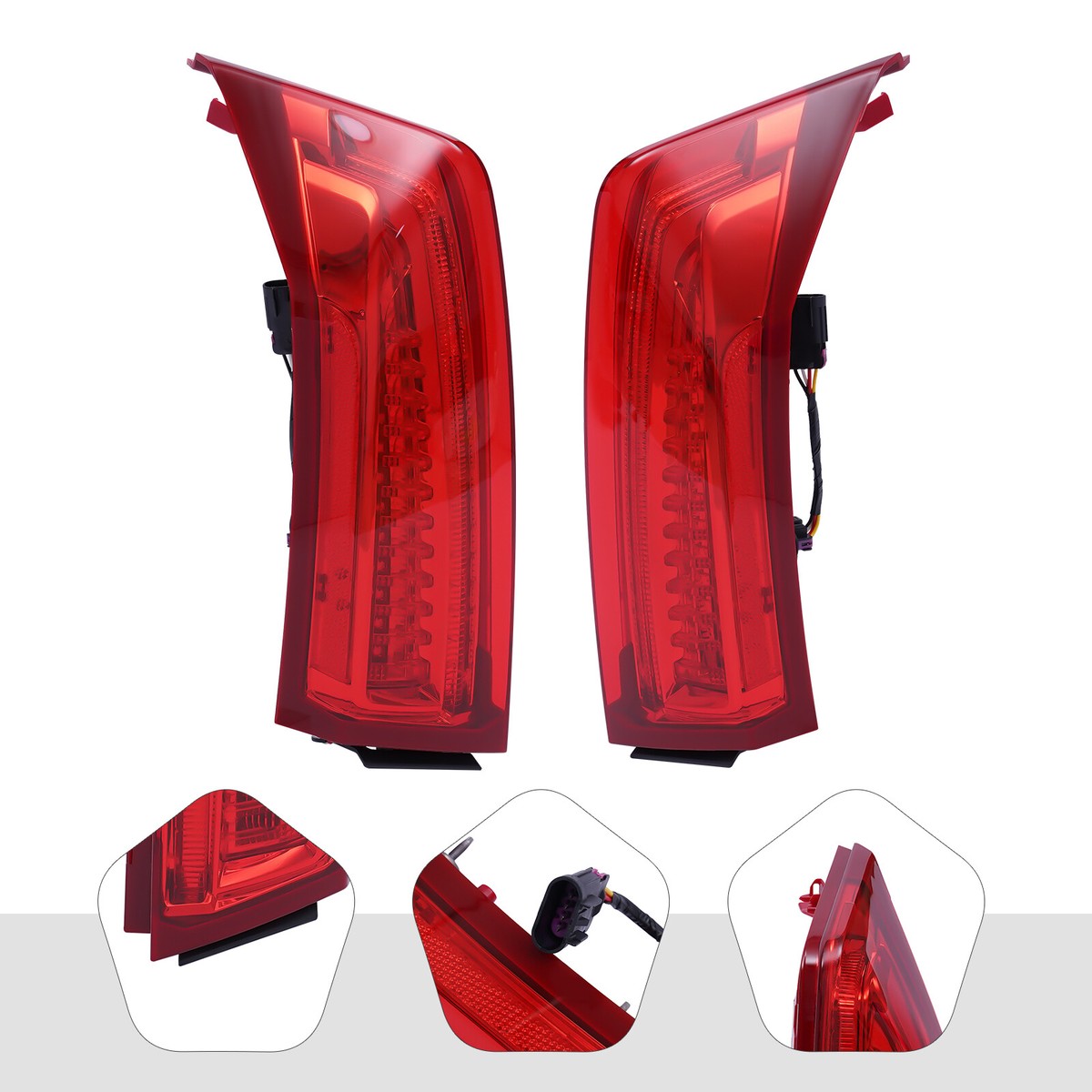 For 2013-2018 Cadillac ATS Sedan Tail Light Rear Brake Lamp LED Left