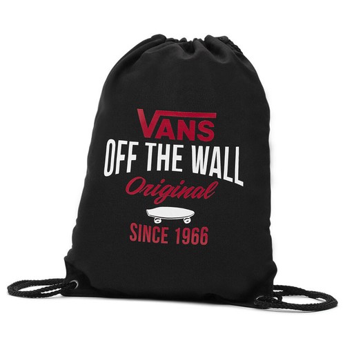 VANS BENCHED OTW BLACK RACING RED GYM 