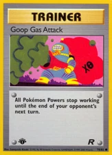 1st Edition Goop Gas Attack 78/82 - Team Rocket - Pokemon Card - Near Mint (NM)