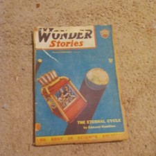 Wonder Stories marzo 1935 Frank R Paul Stanton A Coblentz Golden Age Scifi pulp
