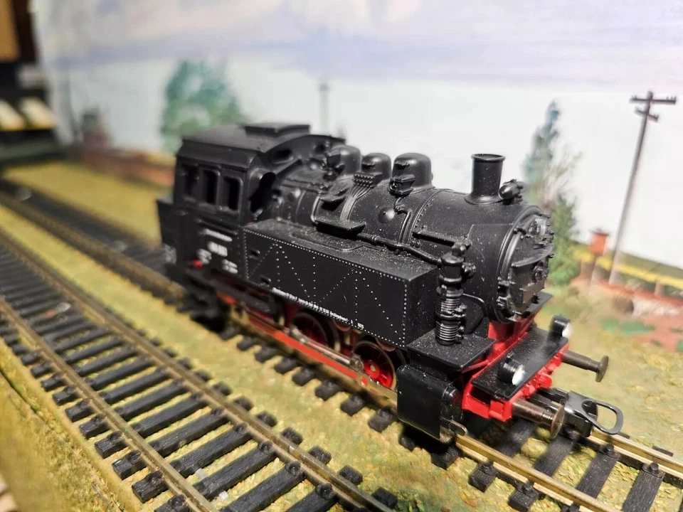 Roco HO  0-6-0 Steam Locomotive Deutsch Bundesbahn 80 033 - Made in Austria - Image 2 of 4