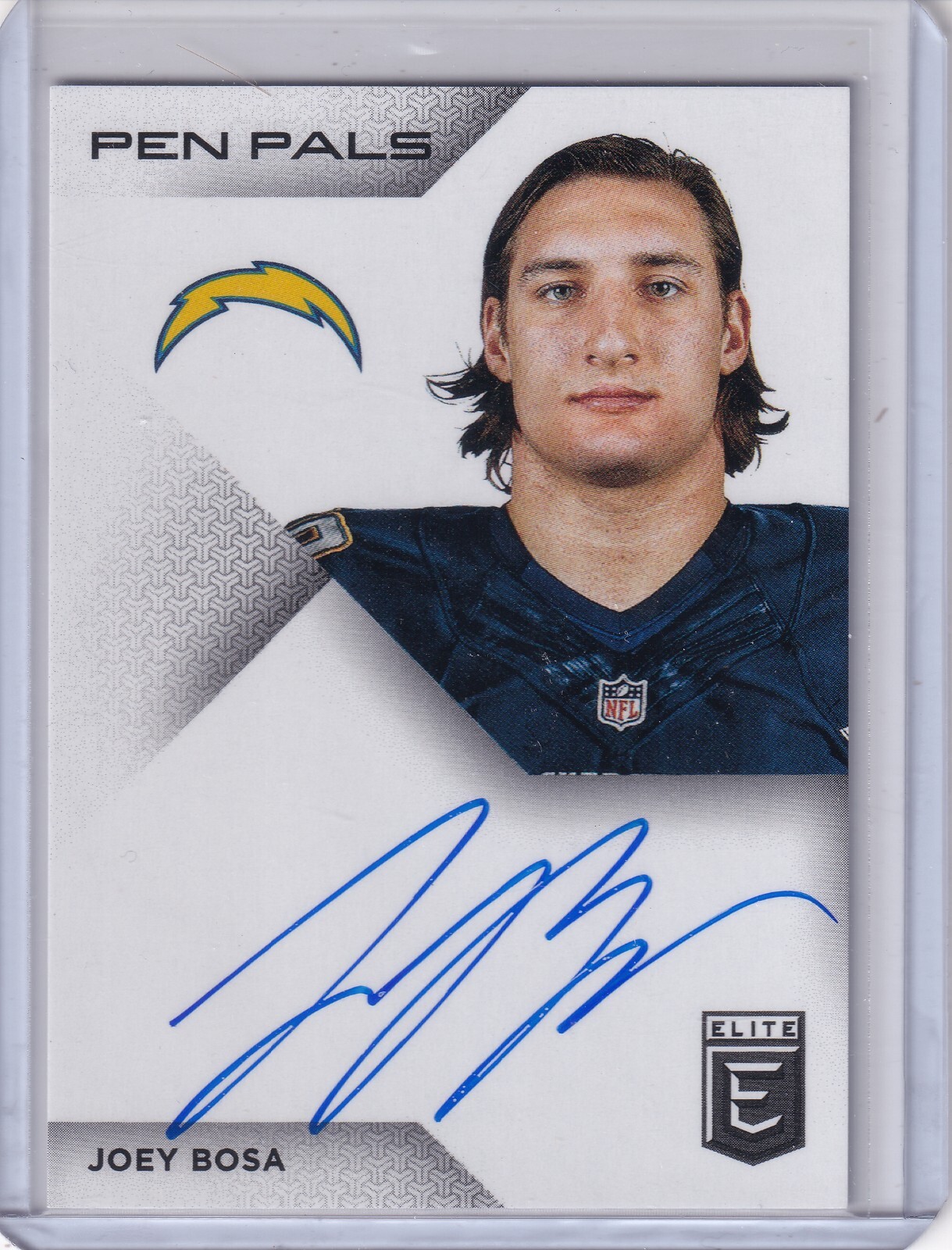 Joey Bosa 2016 Panini Donruss Elite Pen Pals Blue Ink Rc On Card Auto