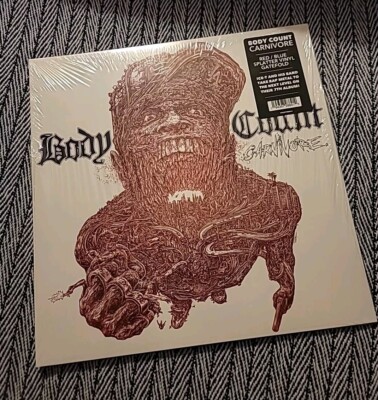 ***SEALED*** Body Count - Carnivore - Splatter Vinyl - New w/ damge On Spine