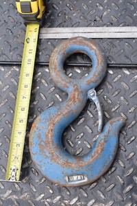 Big 12" Sling Hook w/ Latch