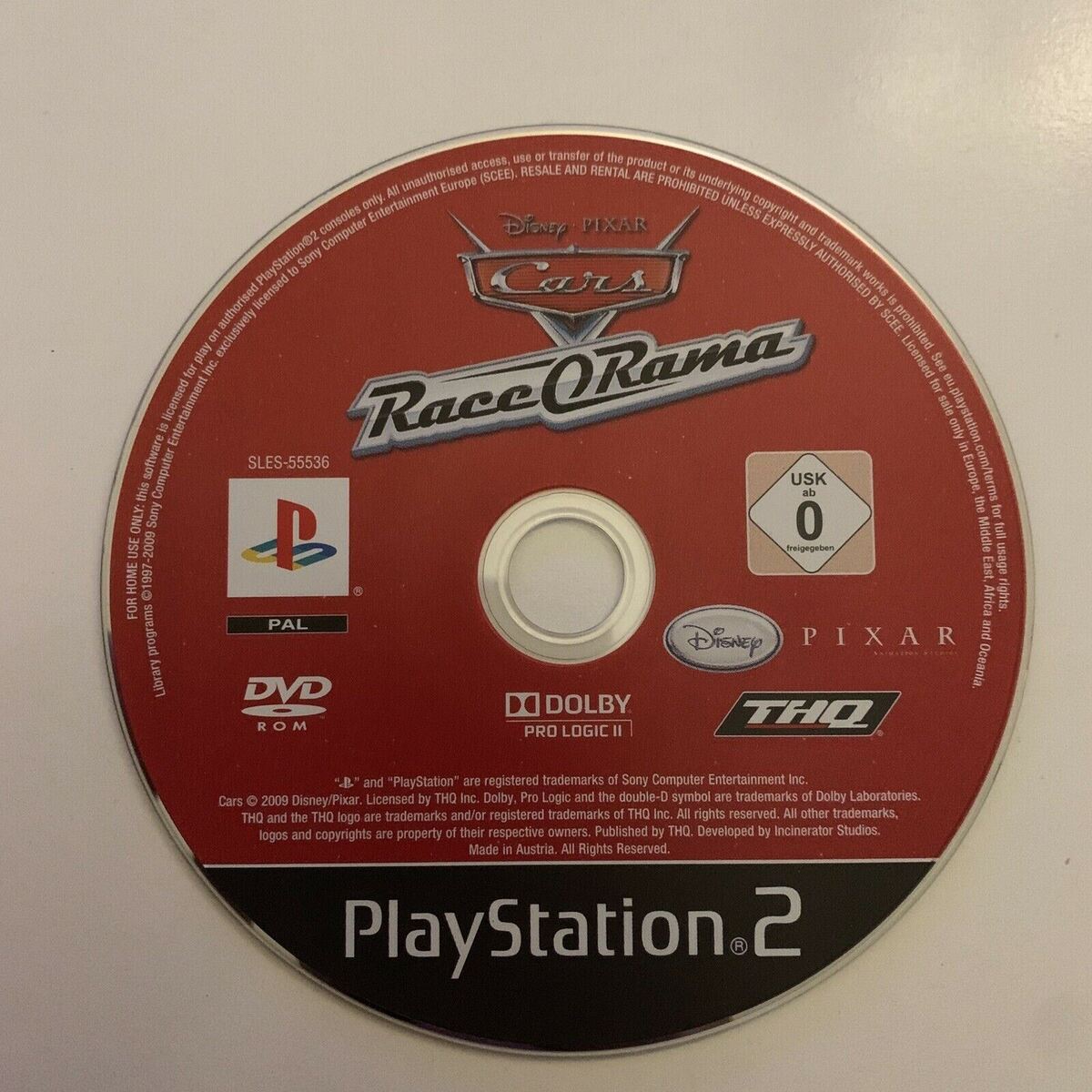 Disney Pixar Cars Race O-Rama - PlayStation PS2 PAL Game – Retro Unit