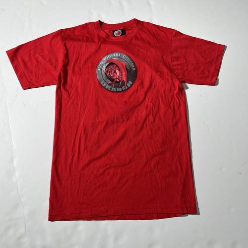 Vintage Red Digital Cinema Dragon Shootwear Camera Shirt Small