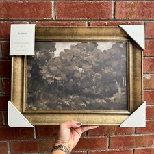 TARGET STUDIO MCGEE MOODY TREES FRAME WALL CANVAS 1CT