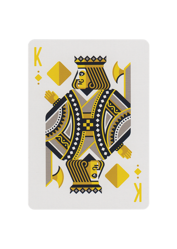 DKNG YELLOW WHEEL PLAYING CARDS ART OF PLAY DECK MAGIC TRICKS POKER USA NEW - Picture 4 of 11