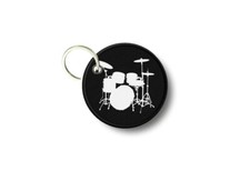 Holder Keys Key Keys Round Printed Double Face Battery Instrument Music Raj