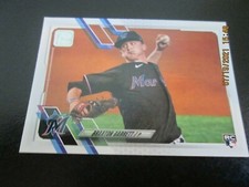 BRAXTON GARRETT MARLINS 2021 TOPPS SERIES 2 ROOKIE CARD #433. rookie card picture