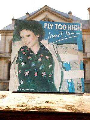 Vinyl Janis Ian Fly Too High 45T Record Music Album LP - Vintage