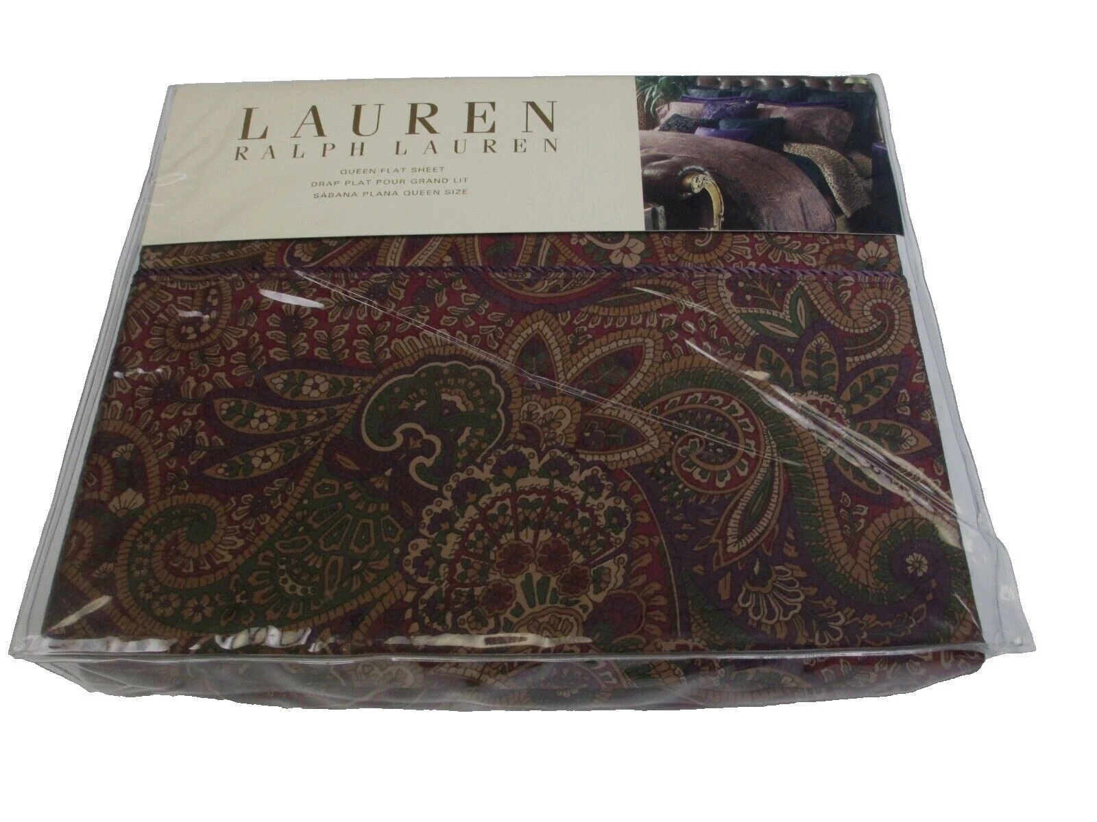 Hojas de cama bohemio Satén de algodón