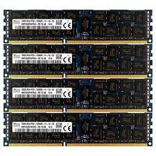 PC3-12800 4x16GB DELL POWEREDGE R320 R420 R520 R610 R620 R710 R820 Memory Ram
