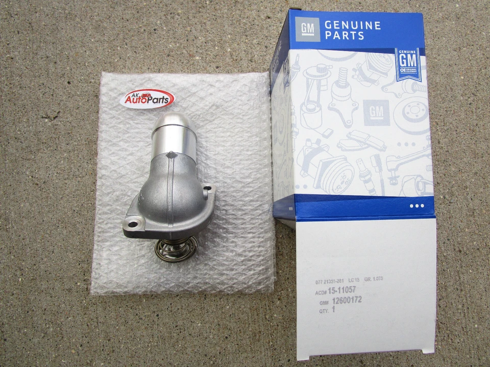 04 - 07 BUICK RAINIER 5.3L ДВИГАТЕЛЯ ОХЛАЖДАЮЩЕЙ ЖИДКОСТИ ТЕРМОСТАТ С КОРПУСОМ OEM НОВЫЙ - Изображение 2 из 4