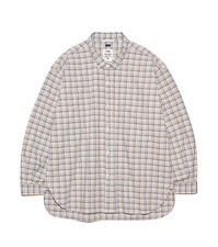  ASK availability First nanamica Cotton Silk Euro Check Shirt Japan brand new