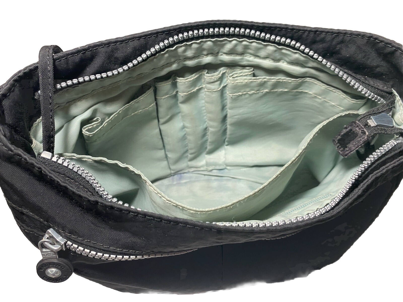 Kipling Black Medium Polyamide Syro Crossbody Tra… - image 9