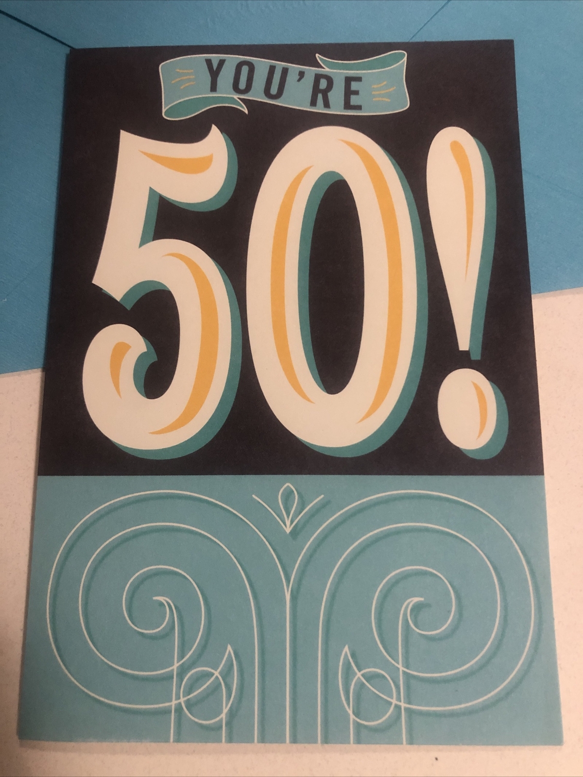 Happy 50th Birthday You're 50 Years Old Hallmark Greeting Card Thoughtful |  eBay