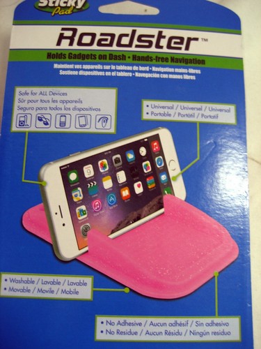 Handständer Roadster Klebepad 30001 Auto Armaturenbrett, Sparkle Pink, ohne Kleber - Bild 2 von 5
