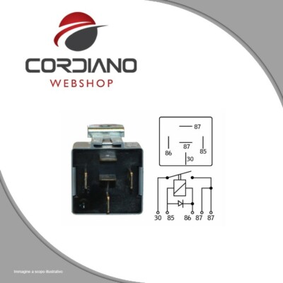 2 Relè 12V 40A 5 Pin - Universali Per Auto, Camion, Moto E Barca - JD1914 - Foto 7