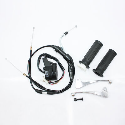 Qazaky Throttle Housing Start Kill Switch Control Left Right Brake