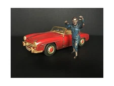 Zombie Mechanic Figurine II for 1/24 Scale Models by American Diorama