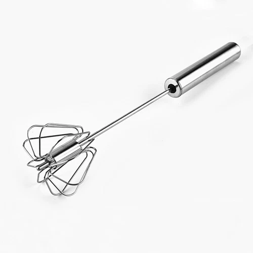 Fouet Semi-automatique, Batteur à œufs En Acier Inoxydable, Fouet