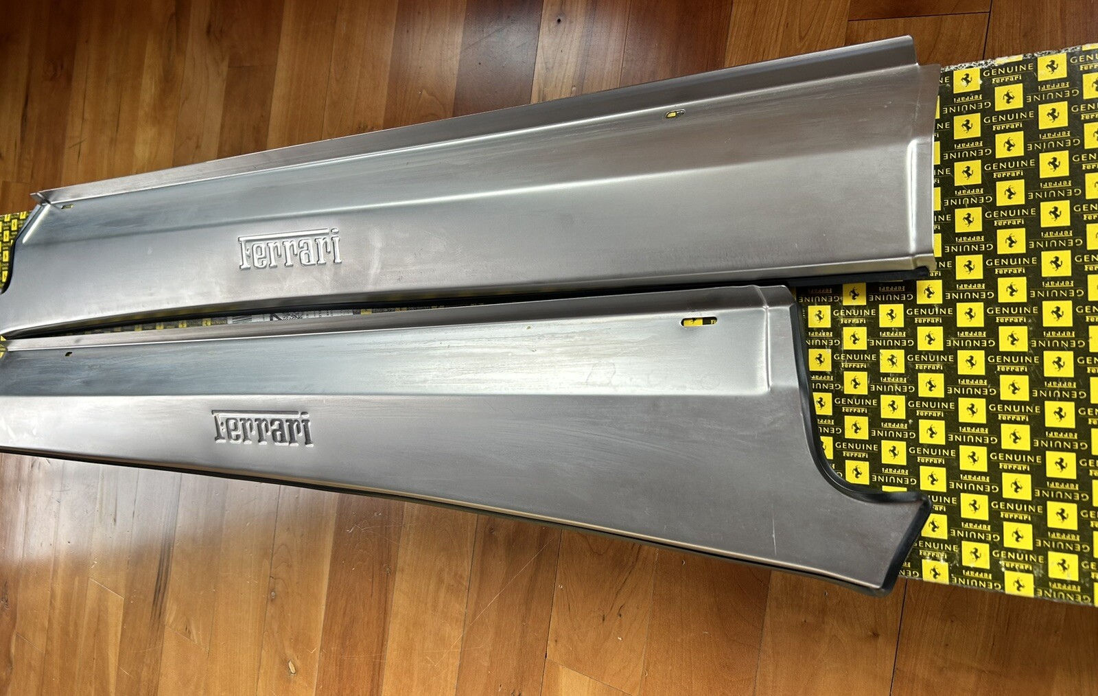 Ferrari Spider & Modena 360/430  - RH /LH Kick Plates P/N 68146500 & 65525100