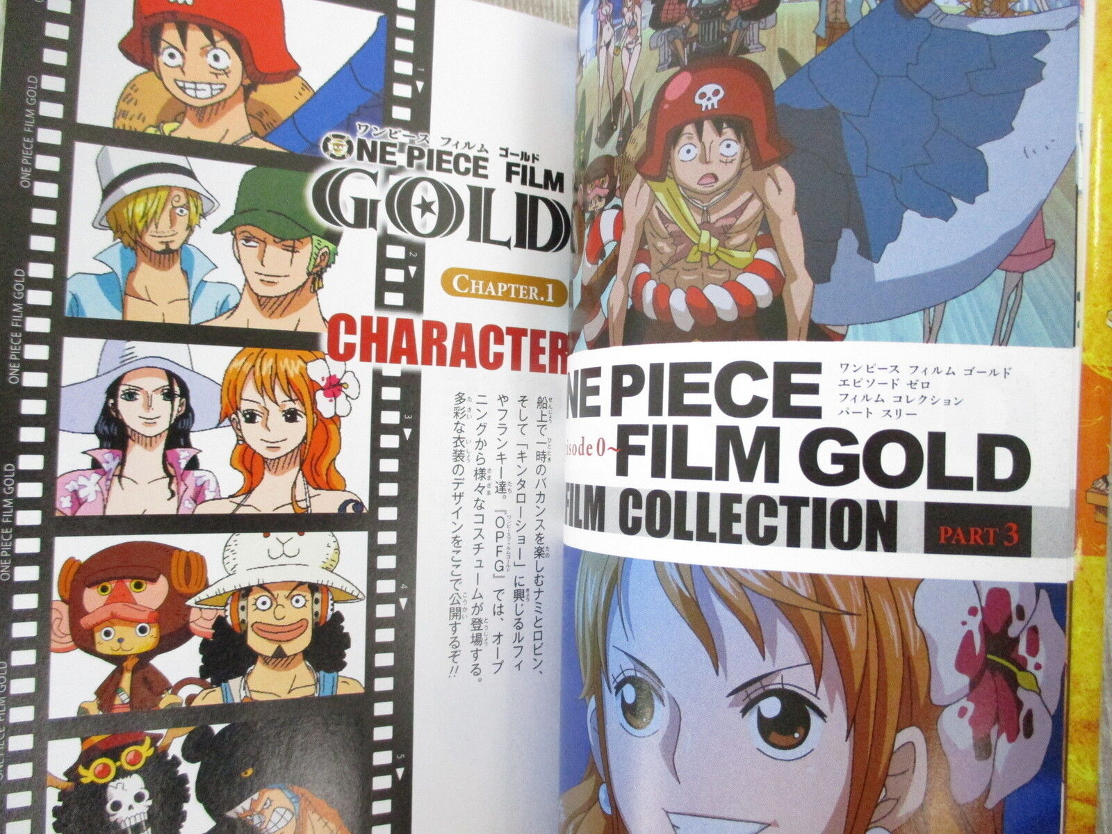 One Piece Film Gold All character designs