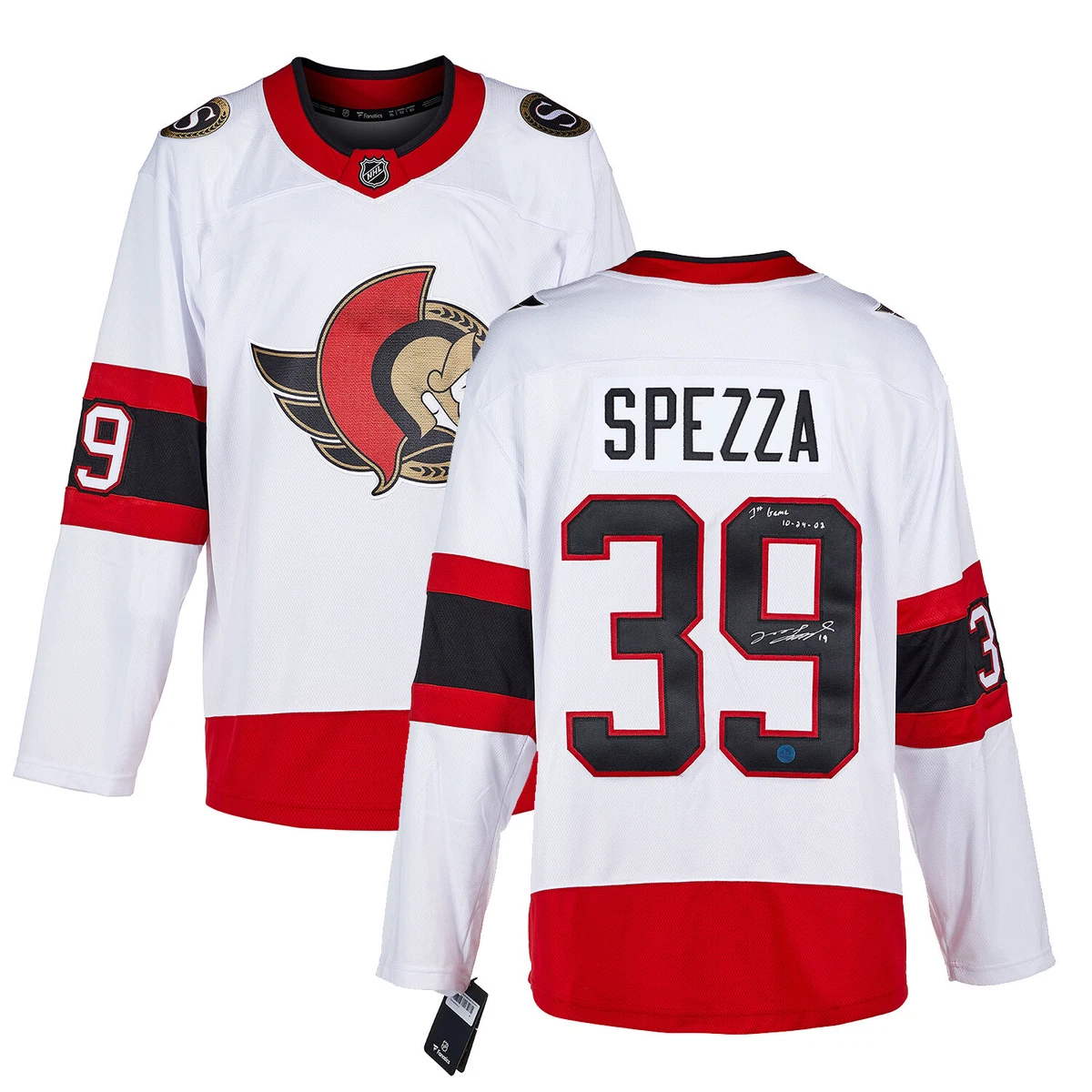 Ottawa Senators No19 Jason Spezza Red Home USA Flag Jersey