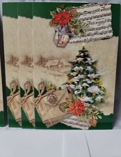 Fantus Paper Products 14 Victorian Style Christmas  Greeting Cards Made In USA