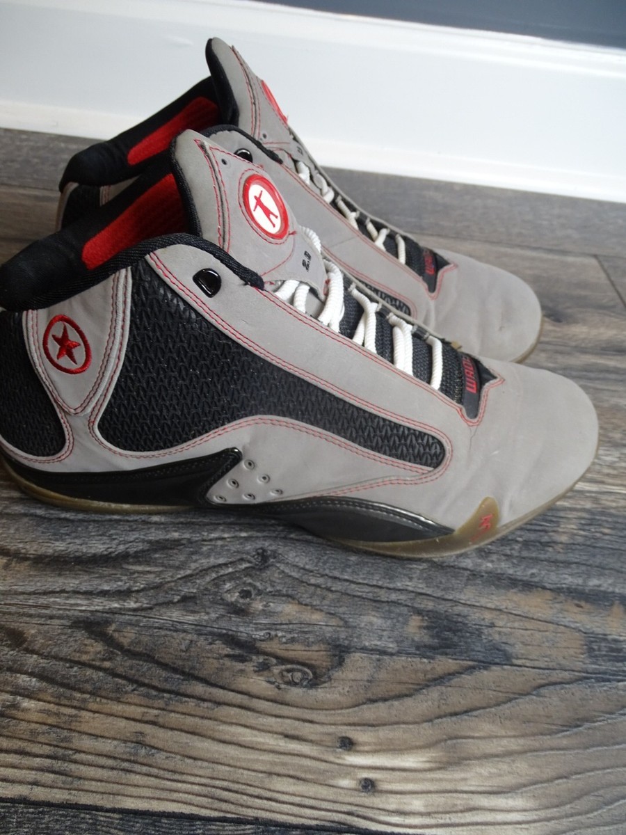 Dwyane Wade Converse 2.0 Mid Size 11 Grey Black White 102466