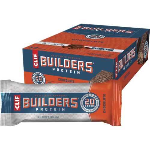 CLIF Builders Protein Bar - Chocolate (12x68g) - Picture 1 of 5