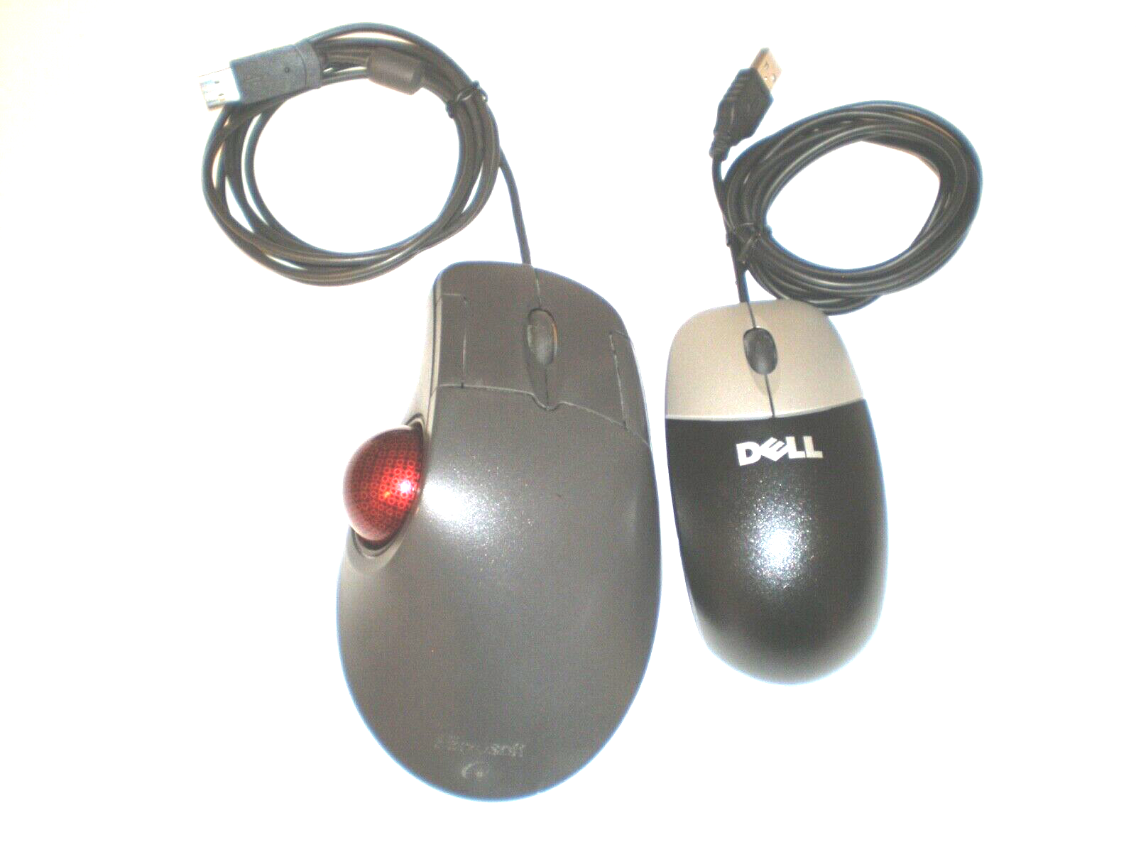MICROSOFT TRACKBALL OPTICAL MOUSE 1.0 PS2/USB PN X0587475 + DELL MOUSE eBay