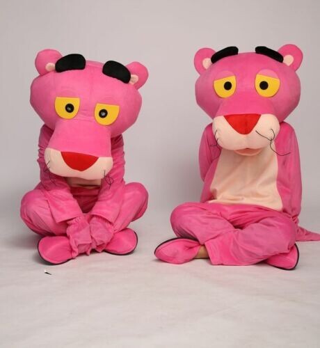 Mascotte Vestito Da Pantera Formato Adulto Re Leone Simba Timon