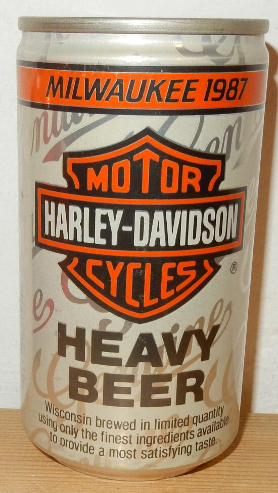 【HARLEY DAVIDSON】ヴィンテージビール缶 Vintage Harley Davidson Beer, Harley Davidson Heavy Beer