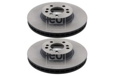 x2 Discos de Freno Delanteros PARA BMW X5 E53 00->06 CHOICE2/2 3.0 4.4 Gasolina E53