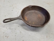 5 SK Cast Iron Skillet Fryer made in USA D