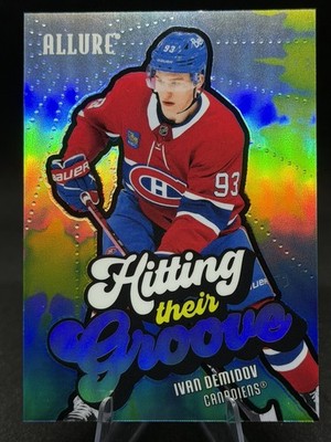 2025-26 Upper Deck Allure Hitting Their Groove Ivan Demidov RC #HTG-2 Canadiens