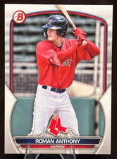 Roman Anthony 2023 Bowman Draft BD-112 Paper Base Red Sox Top Prospect RC