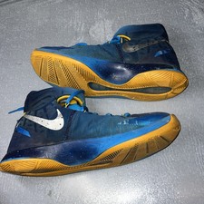 Nike Zoom Hyperrev PE Kyrie Irving 689604-407 Men's Blue/Silver Sneakers Sz 9