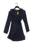 Realisation Wrap Midi Dress M in Blue