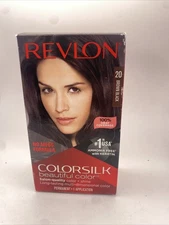 Revlon Colorsilk Beautiful Color Permanent Hair Color 20 Brown Black